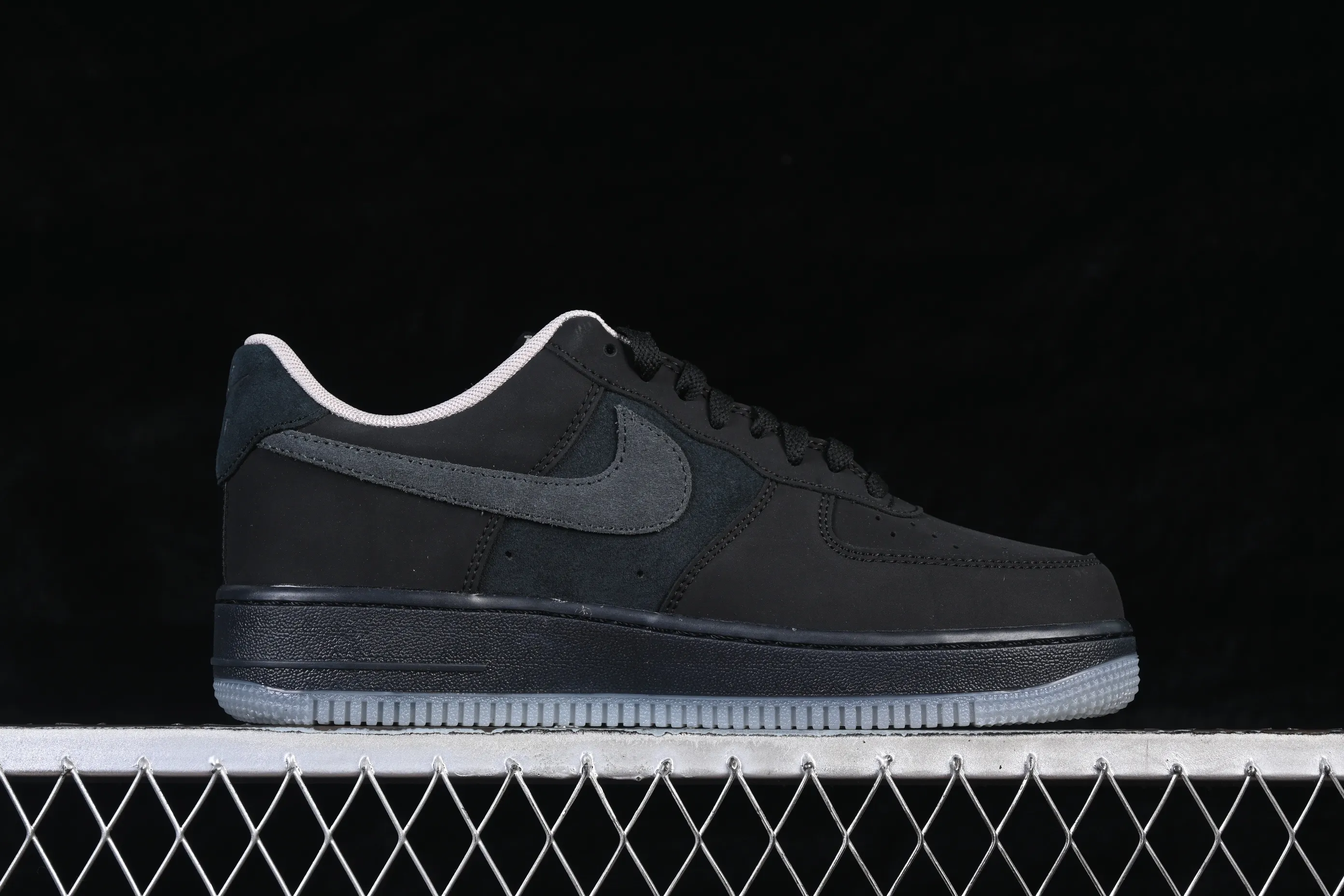 All categories Nk Air Force 1 Air Force series Nk Air Force 1 Low Air Force low-top Nike Air Force 1'07 Low matte all-black Air Force 1 low-top casual sneakers IQ9791-001